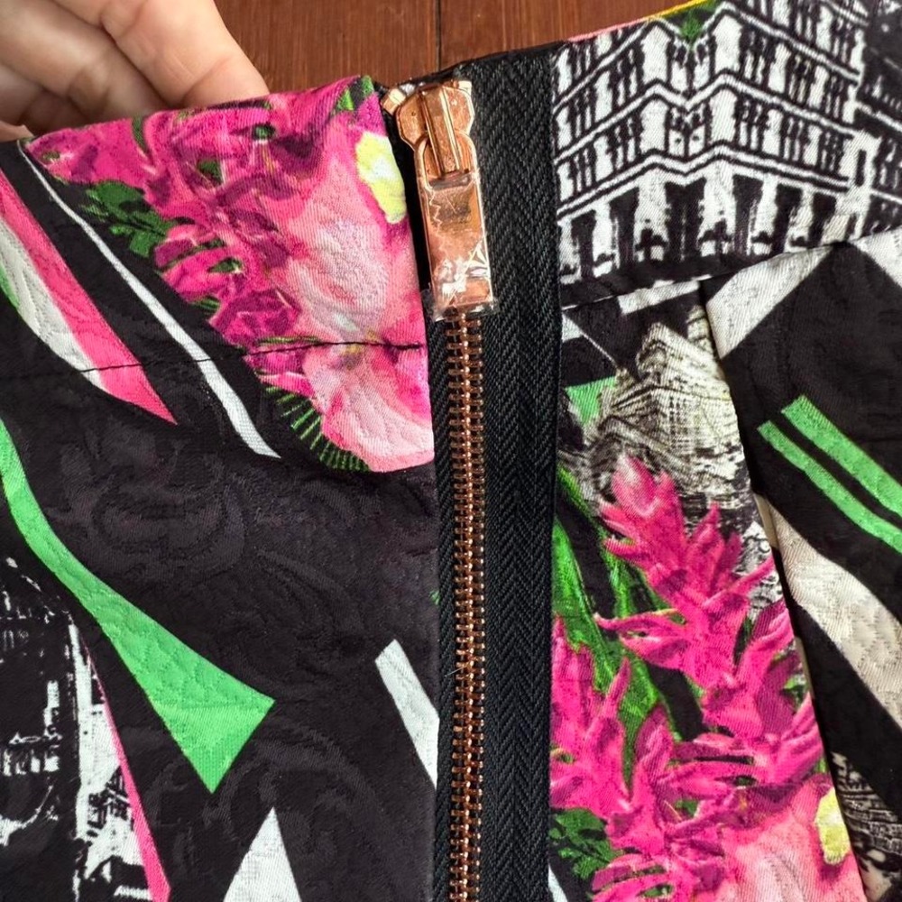 River Island Black and Pink Skort - Picture 2 of 7